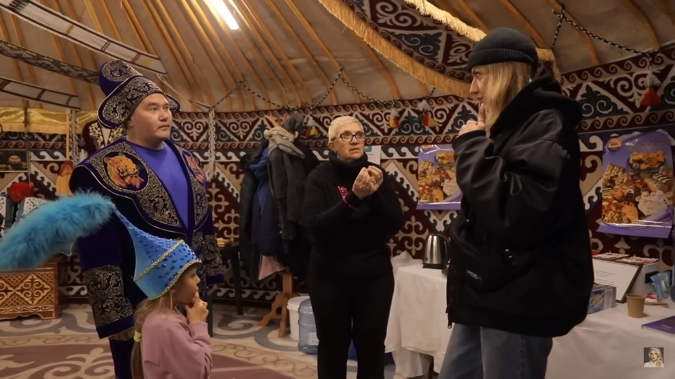 &quot;Выдержала удар&quot;: Леся Никитюк побывала в необычной юрте несокрушимости